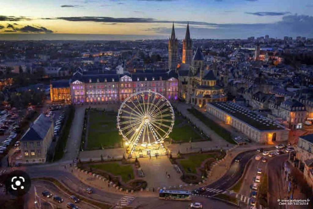 Maison De Ville Avec Parking - Caen Centre Zewnętrze zdjęcie